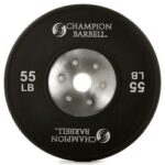 Olympic Competition Bumper Black 55lb