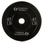 Olympic Rubber Plate Black 45lb
