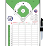 Coacher Frame-Less Magnetic Board - Baseball/Fastpitch Softball