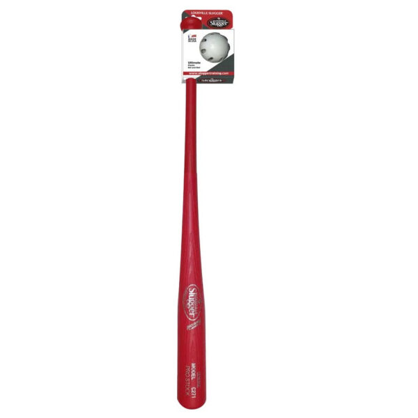 Louisville Slugger Plastic Bat & Ball Set - Red