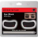 Eyeblack Pro Style Stick-Ons - 20 Stick-Ons - Black