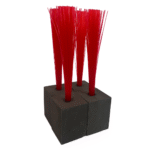 Markwort Foam Base Plugs with Bristels - 4 Pack