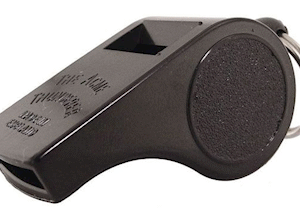 Acme Plastic Whistle - Small - Black