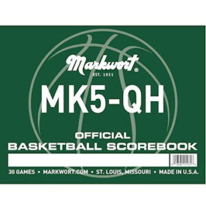 Basketball Scorebook with Updated NFHS Format