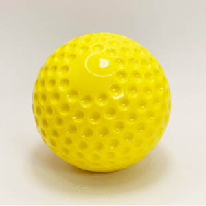 Markwort Pitching Machine Balls with Dimples - 9 Yellow - Dozen