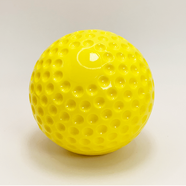 Markwort Pitching Machine Balls with Dimples - 9 Yellow - Dozen