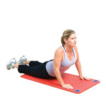 BSN Sports Hanging Workout Mat - 72"L x 24""W x 5/8"" - Blue"