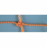 Markwort Jr Soccer Net 2mm - Orange - 18.5x6.5x2x4