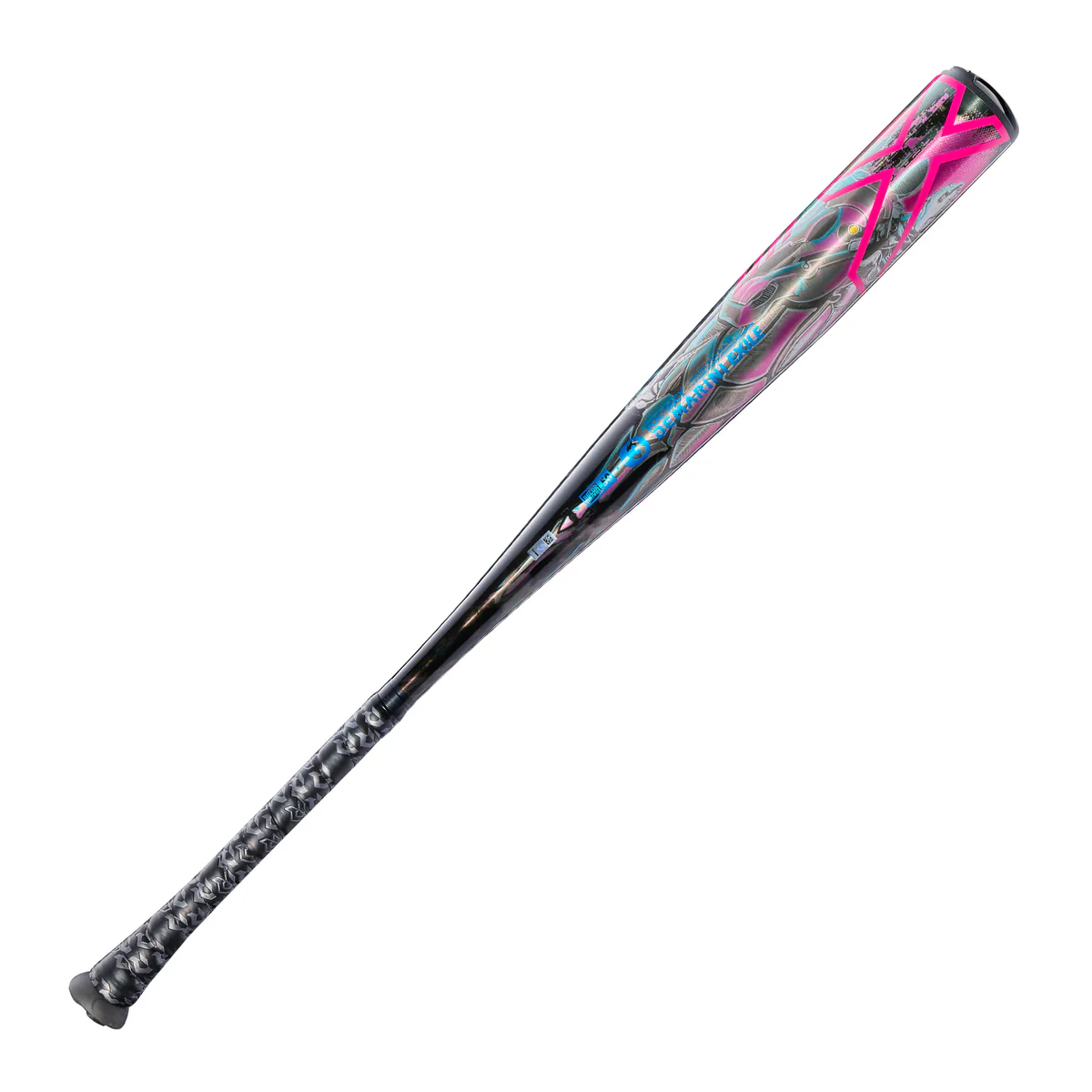 DeMarini 2026 Exile Limited Edition Cyborg 1-Piece -3 BBCOR Baseball Bat - Image 4