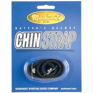 Markwort Black Chin Strap w/Metal Buckle - Blister Card
