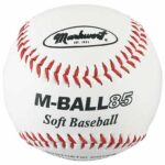 Markwort Soft 8.5 Lightweight Baseball  - White - Dozen