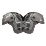 Markwort Football Shoulder Pads - Youth XL - Grey