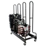 BSN Sports 4-Stack Shoulder Pad Rack