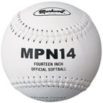 Markwort Softball 14 Poly Core White/White Stitch