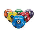 Multicolor Soccer Balls - Size 5 - Color My Class (Set of 6)