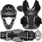 RAWLINGS NOCSAE APPROVED RENEGADE 2.0 ADULT CATCHER'S SET AGES 15+ - BLACK