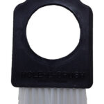 Hole-E-Brush Baseball w/ White Bristles