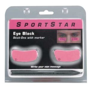 EyeBlack Pro Style Stick-Ons - 20 Stick-Ons - Pink