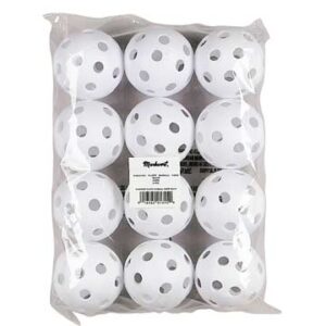 Markwort Plastic Baseball 9 - Yellow - Dozen