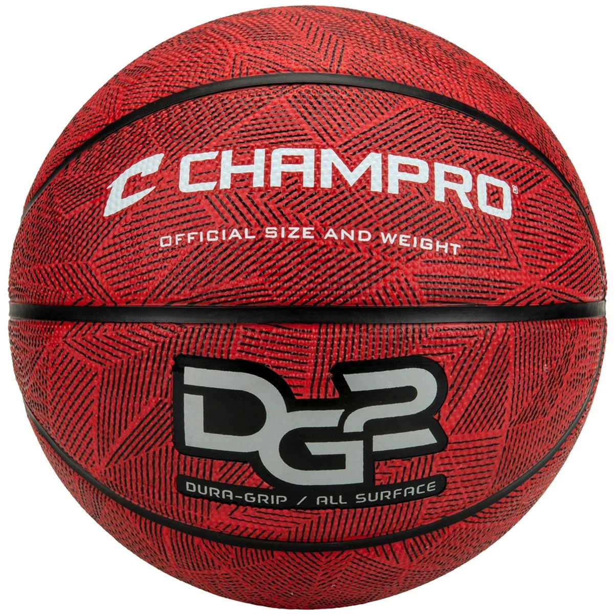 Champro Dura-Grip 230 Rubber Basketball - Image 5