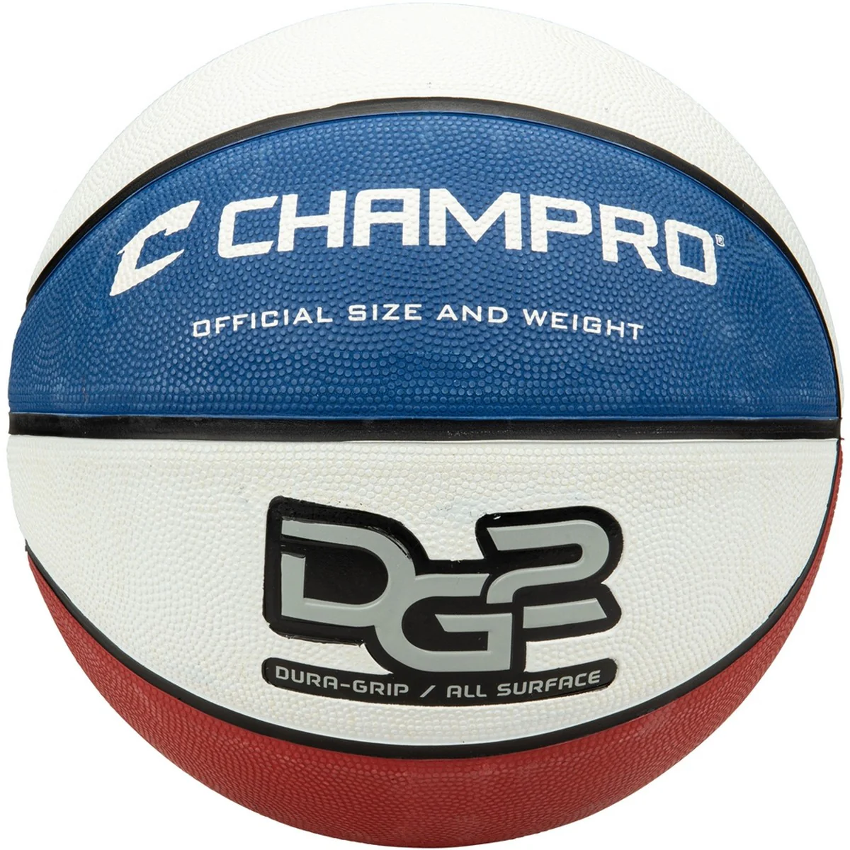 Champro Dura-Grip 230 Rubber Basketball - Image 6